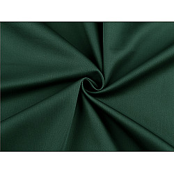 Satin de bumbac, latime 220 cm - Verde închis (1 Metru)