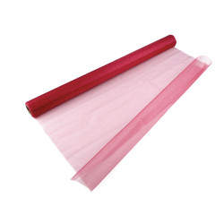 Organza latime 72 cm - Bordo (9 Metri)