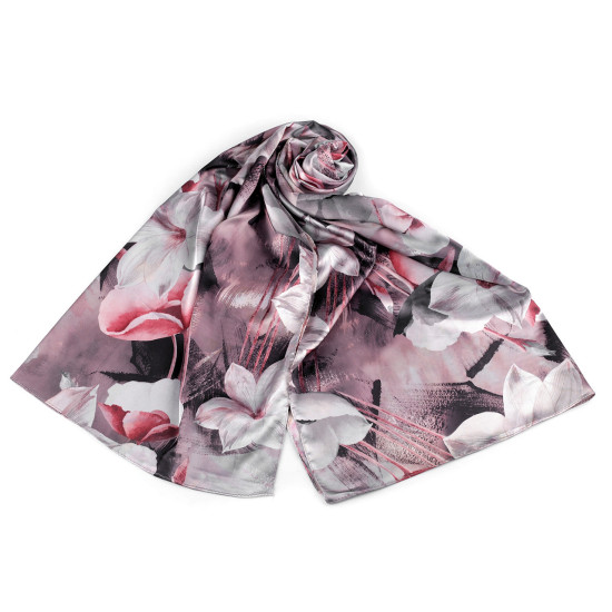 Esarfă satin / 70x165 cm - Multicolor (1 Bucată) Esarfă satin / 70x165 cm - Multicolor (1 Bucată)
