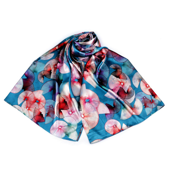 Esarfă satin / 70x165 cm - Multicolor (1 Bucată) Esarfă satin / 70x165 cm - Multicolor (1 Bucată)