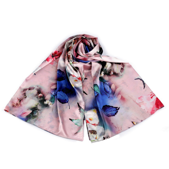 Esarfă satin / 70x165 cm - Multicolor (1 Bucată) Esarfă satin / 70x165 cm - Multicolor (1 Bucată)