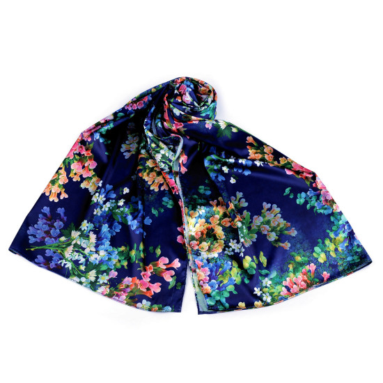 Esarfă satin / 70x165 cm - Multicolor (1 Bucată) Esarfă satin / 70x165 cm - Multicolor (1 Bucată)
