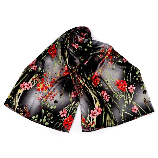 Esarfă satin / 70x165 cm - Multicolor (1 Bucată) Esarfă satin / 70x165 cm - Multicolor (1 Bucată)