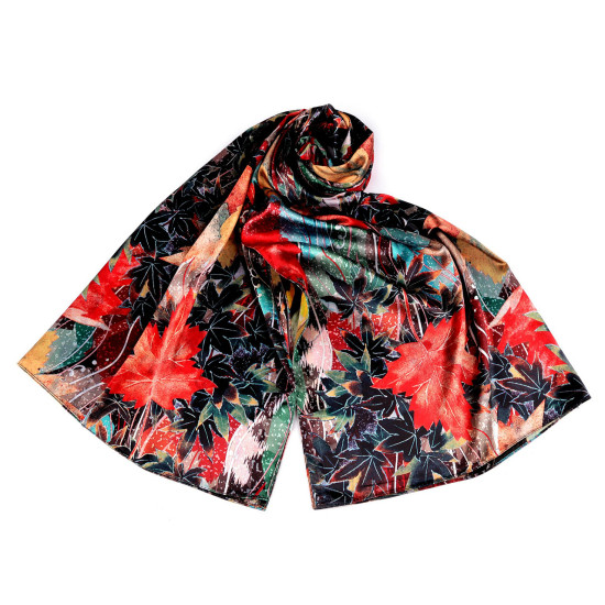 Esarfă satin / 70x165 cm - Multicolor (1 Bucată) Esarfă satin / 70x165 cm - Multicolor (1 Bucată)