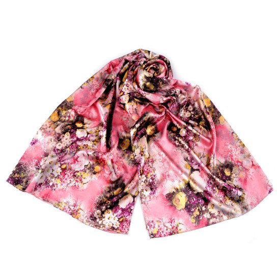 Esarfă satin / 70x165 cm - Multicolor (1 Bucată) Esarfă satin / 70x165 cm - Multicolor (1 Bucată)