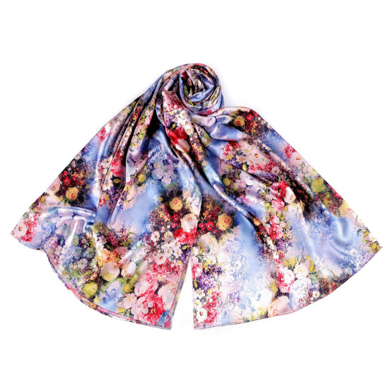 Esarfă satin / 70x165 cm - Multicolor (1 Bucată) Esarfă satin / 70x165 cm - Multicolor (1 Bucată)