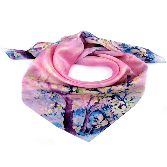 Eșarfă din satin 55x55 cm - Roșu (3 Bucăți) Eșarfă din satin 55x55 cm - Roșu (3 Bucăți)