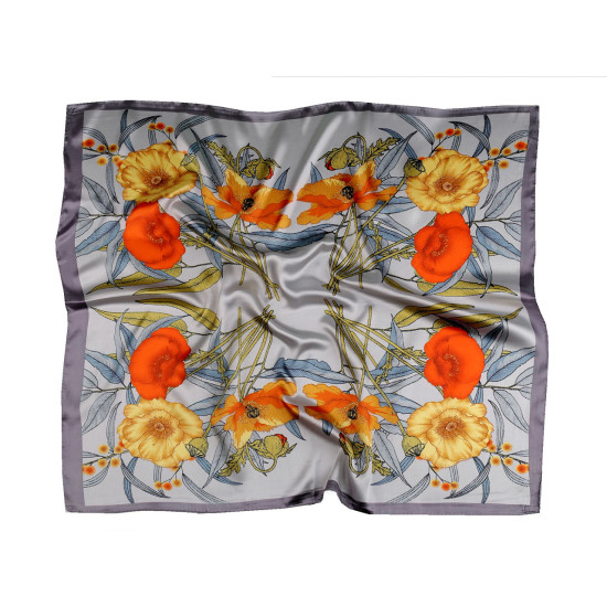 Eșarfă din satin 55x55 cm - Roșu (3 Bucăți) Eșarfă din satin 55x55 cm - Roșu (3 Bucăți)