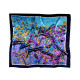 Eșarfă din satin 55x55 cm - Roșu (3 Bucăți) Eșarfă din satin 55x55 cm - Roșu (3 Bucăți)