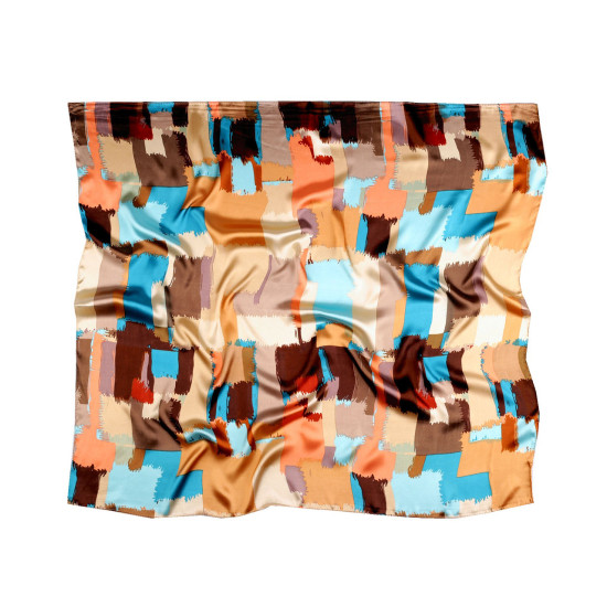 Eșarfă din satin 55x55 cm - Roșu (3 Bucăți) Eșarfă din satin 55x55 cm - Roșu (3 Bucăți)