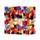 Eșarfă din satin 55x55 cm - Roșu (3 Bucăți) Eșarfă din satin 55x55 cm - Roșu (3 Bucăți)