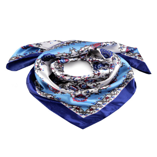 Eșarfă din satin 55x55 cm - Roșu (3 Bucăți) Eșarfă din satin 55x55 cm - Roșu (3 Bucăți)
