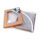 Husa pentru masa de calcat cu strat de aluminiu - Gri neutral (2 Bucăți)