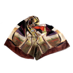 Esarfa 80x180 cm - Multicolor (1 Bucată)