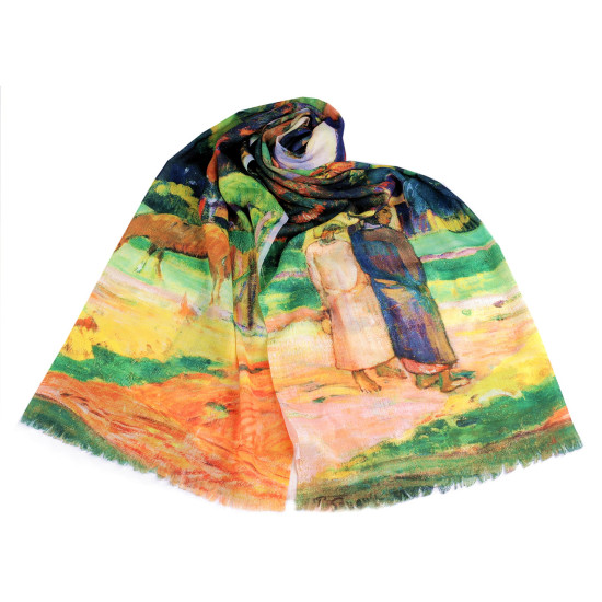 Eșarfă / șal din bumbac 70x170 cm - Galben verzui (1 Bucată) Eșarfă / șal din bumbac 70x170 cm - Galben verzui (1 Bucată)