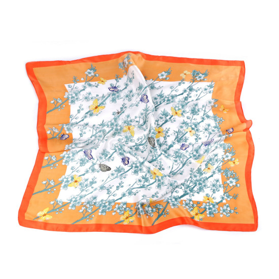 Eșarfă satinată 70x70 cm - Albastru închis (3 Bucăți) Eșarfă satinată 70x70 cm - Albastru închis (3 Bucăți)