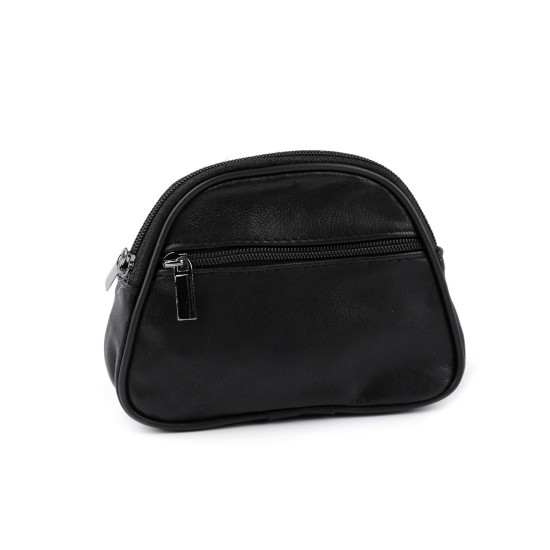 Portmoneu piele 9x12 cm - Negru (4 Bucăți) Portmoneu piele 9x12 cm - Negru (4 Bucăți)