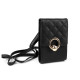 Portofel cu buzunar pentru telefon mobil crossbody 11x17 cm - Negru (1 Bucată) Portofel cu buzunar pentru telefon mobil crossbody 11x17 cm - Negru (1 Bucată)