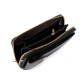 Portofel cu buzunar pentru telefon mobil crossbody 11x17 cm - Negru (1 Bucată) Portofel cu buzunar pentru telefon mobil crossbody 11x17 cm - Negru (1 Bucată)