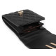 Portofel cu buzunar pentru telefon mobil crossbody 11x17 cm - Negru (1 Bucată) Portofel cu buzunar pentru telefon mobil crossbody 11x17 cm - Negru (1 Bucată)