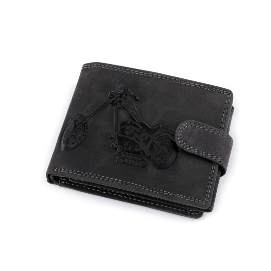 Portofel barbatesc piele 9,5x12 cm - Negru (4 Bucăți) Portofel barbatesc piele 9,5x12 cm - Negru (4 Bucăți)