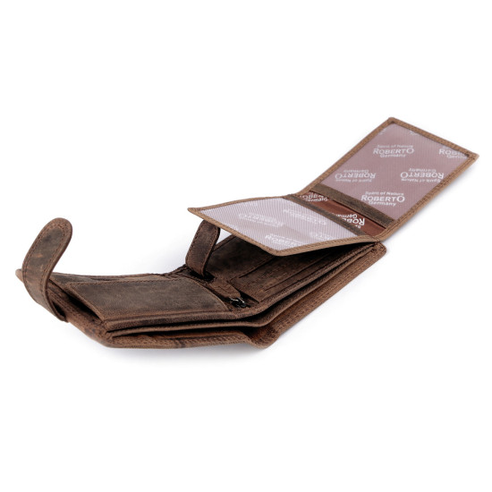 Portofel barbatesc piele 9,5x12 cm - Negru (4 Bucăți) Portofel barbatesc piele 9,5x12 cm - Negru (4 Bucăți)