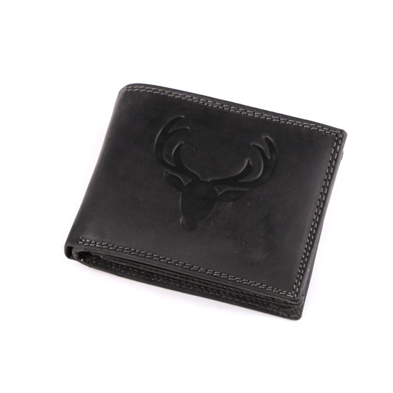 Portofel barbatesc piele 9,5x12 cm - Negru (4 Bucăți) Portofel barbatesc piele 9,5x12 cm - Negru (4 Bucăți)