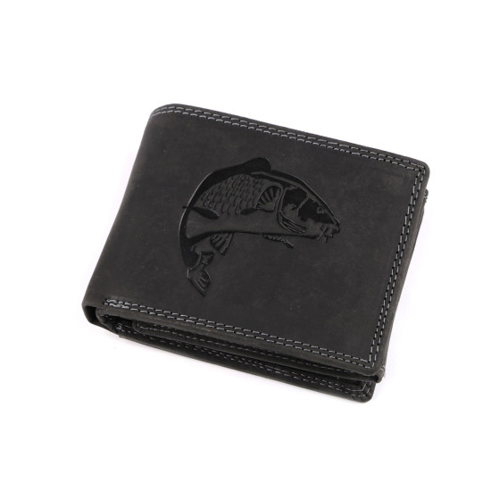 Portofel barbatesc piele 9,5x12 cm - Negru (4 Bucăți) Portofel barbatesc piele 9,5x12 cm - Negru (4 Bucăți)