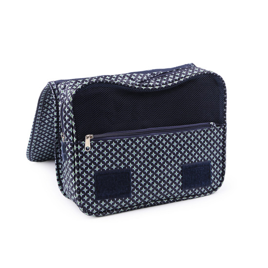 Geanta de cosmetice pentru barbati /organizator 22x24 cm - Albastru închis (6 Bucăți) Geanta de cosmetice pentru barbati /organizator 22x24 cm - Albastru închis (6 Bucăți)