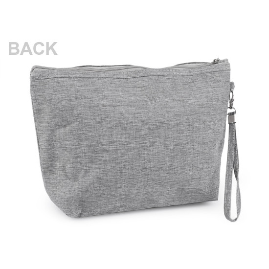 Borseta cosmetice 20x30 cm - Negru (1 Bucată) Borseta cosmetice 20x30 cm - Negru (1 Bucată)
