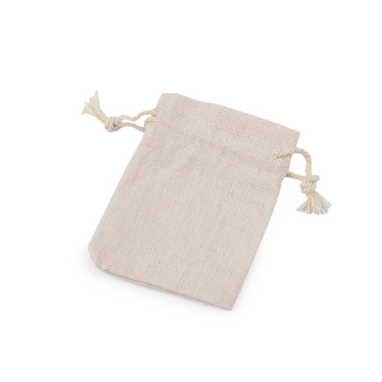 Săculeț de in 7x9 cm - Ecru deschis (1 Bucată) Săculeț de in 7x9 cm - Ecru deschis (1 Bucată)