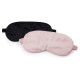 Mască de dormit din satin - Negru (1 Bucată) Mască de dormit din satin - Negru (1 Bucată)