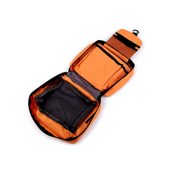 Geanta cosmetice / organizator suspendat 16x22 cm - Portocaliu (1 Bucată) Geanta cosmetice / organizator suspendat 16x22 cm - Portocaliu (1 Bucată)