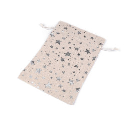 Saculet de in cadou  20x30 cm in - Ecru (1 Bucată)
