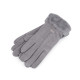 Mănuși de damă cu blană, tactile - Gri neutral (1 Pereche) Mănuși de damă cu blană, tactile - Gri neutral (1 Pereche)