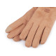Mănuși de damă cu blană, tactile - Gri neutral (1 Pereche) Mănuși de damă cu blană, tactile - Gri neutral (1 Pereche)