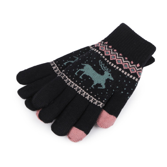 Mănuși tricotate, unisex - Roz (1 Pereche) Mănuși tricotate, unisex - Roz (1 Pereche)