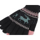 Mănuși tricotate, unisex - Roz (1 Pereche) Mănuși tricotate, unisex - Roz (1 Pereche)