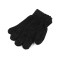 Mănuși chenille pentru copii - Negru (1 Pereche)