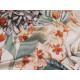 Batic / eșarfă din satin flori si fluture 70x70 cm - Maro bronz (2 Bucăți) Batic / eșarfă din satin flori si fluture 70x70 cm - Maro bronz (2 Bucăți)