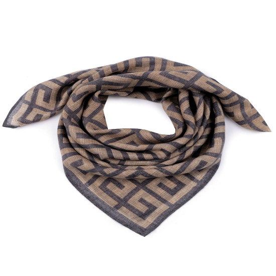 Esarfa 65x65 cm - Negru (10 Bucăți) Esarfa 65x65 cm - Negru (10 Bucăți)