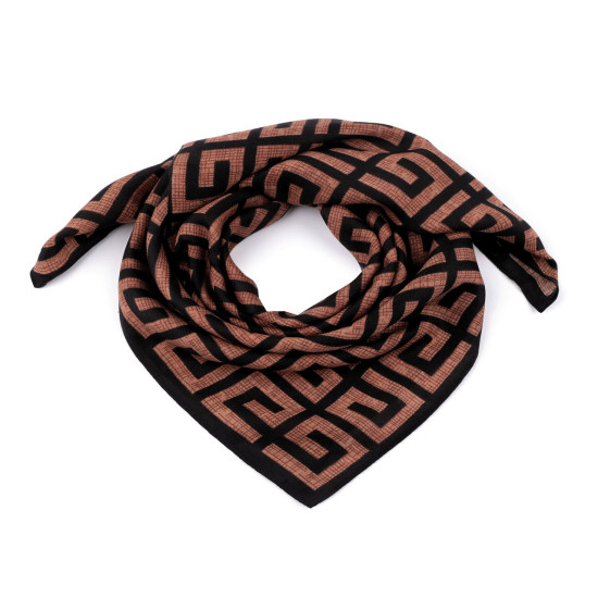Esarfa 65x65 cm - Negru (10 Bucăți) Esarfa 65x65 cm - Negru (10 Bucăți)
