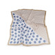 Batic din satin buline 70x70 cm - Bej (3 Bucăți) Batic din satin buline 70x70 cm - Bej (3 Bucăți)