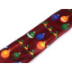 Cravată din satin de crăciun - Bordo (1 Bucată) Cravată din satin de crăciun - Bordo (1 Bucată)
