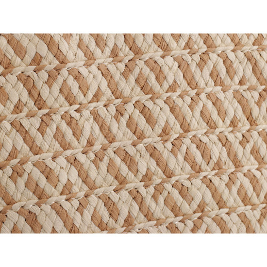 Geanta de vara/plaja din paie de hartie 34x45 cm - Negru (1 Bucată) Geanta de vara/plaja din paie de hartie 34x45 cm - Negru (1 Bucată)