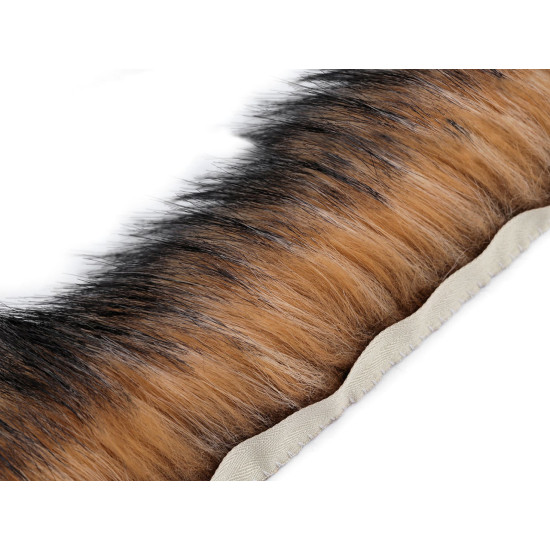Blană sintetică decorativă, lățime 9 cm - Albastru închis (1 Metru) Blană sintetică decorativă, lățime 9 cm - Albastru închis (1 Metru)