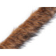 Blană sintetică decorativă, lățime 9 cm - Albastru închis (1 Metru) Blană sintetică decorativă, lățime 9 cm - Albastru închis (1 Metru)