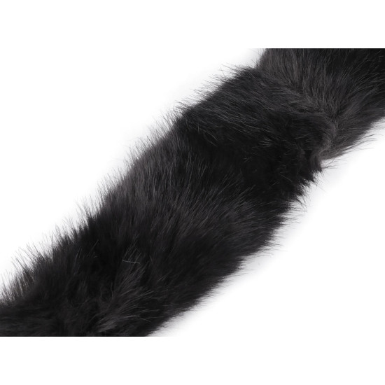 Blană sintetică decorativă, lățime 9 cm - Albastru închis (1 Metru) Blană sintetică decorativă, lățime 9 cm - Albastru închis (1 Metru)