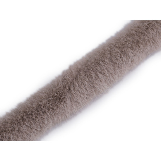 Blană sintetică decorativă, lățime 3 cm - Verde salvie deschis (5 Metri) Blană sintetică decorativă, lățime 3 cm - Verde salvie deschis (5 Metri)