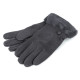 Mănuși de damă cu blană, tactile - Gri neutral (1 Pereche) Mănuși de damă cu blană, tactile - Gri neutral (1 Pereche)